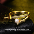 wholesale jewelry manufacturer extravagant design pearl ring